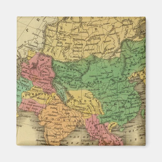 Azië 6 magneet (Voorkant)