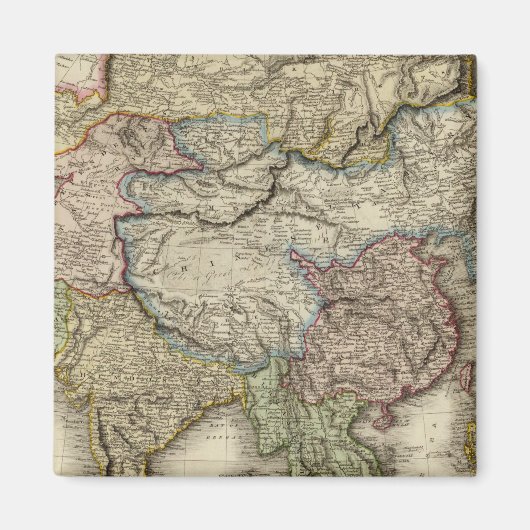 Azië 6 magneet (Voorkant)