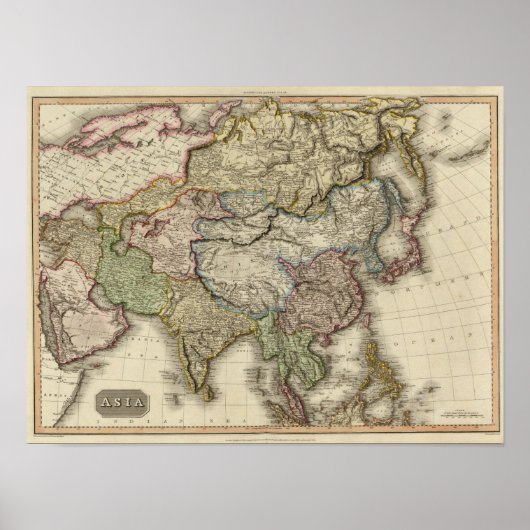 Azië 6 poster (Voorkant)