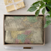 Azië 6 tissuepapier (Geschenk)