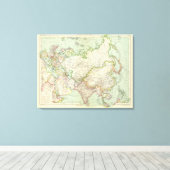 Azië 7 canvas afdruk (Insitu (Houten vloer))