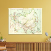 Azië 7 canvas afdruk (Insitu (Woonkamer))