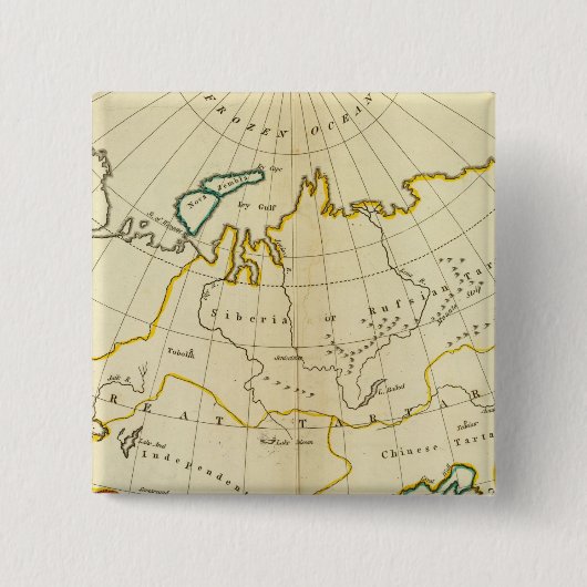 Azië 7 vierkante button 5,1 cm (Voorkant)