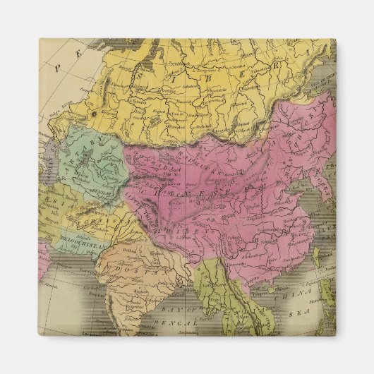 Azië 8 magneet (Voorkant)