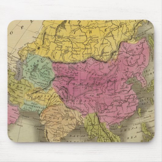 Azië 8 muismat (Voorkant)