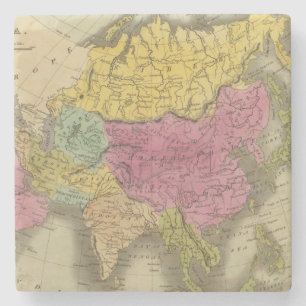 Azië 8 stenen onderzetter