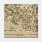 Azië, Afrika Magneet (Voorkant)