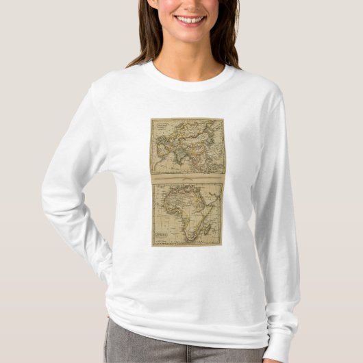 Azië, Afrika T-shirt (Voorkant)