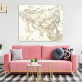 Azië - Azië Canvas Afdruk (Insitu (Woonkamer))