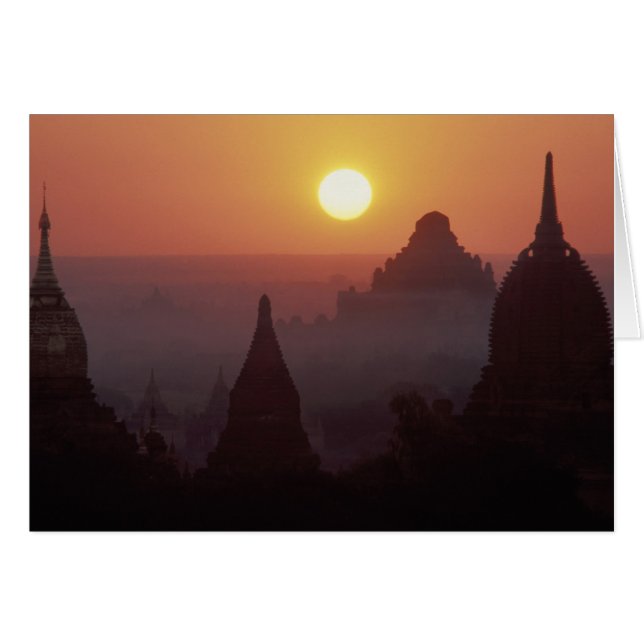 Azië, Birma, (Myanmar), Pagan (Bagan) De tempel (Voorkant Horizontaal)