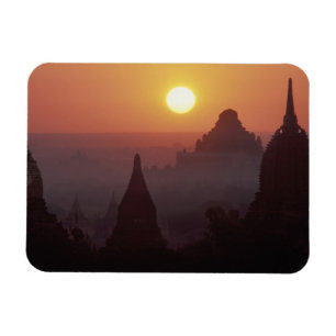 Azië, Birma, (Myanmar), Pagan (Bagan) De tempel Magneet