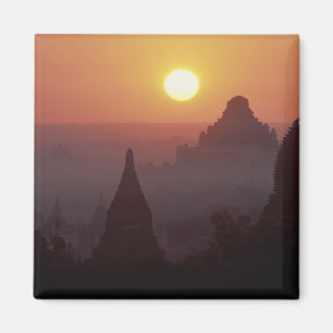 Azië, Birma, (Myanmar), Pagan (Bagan) De tempel Magneet