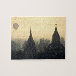 Azië, Birma, (Myanmar), Pagan (Bagan) Heete Lucht Legpuzzel