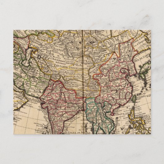 Azië Briefkaart (Voorkant)