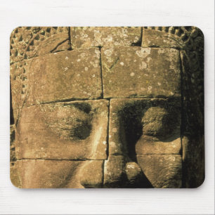 Azië, Cambodja, Siem Reap. Angkor Thom, hoofden va Muismat