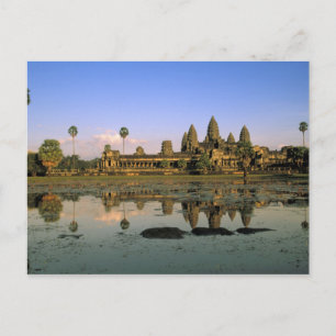 Azië, Cambodja, Siem Reap. Angkor Wat. 2 Briefkaart