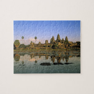 Azië, Cambodja, Siem Reap. Angkor Wat. 2 Legpuzzel
