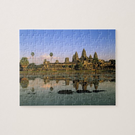 Azië, Cambodja, Siem Reap. Angkor Wat. 2 Legpuzzel (Horizontaal)