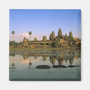 Azië, Cambodja, Siem Reap. Angkor Wat. 2 Magneet