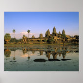 Azië, Cambodja, Siem Reap. Angkor Wat. 2 Poster (Voorkant)