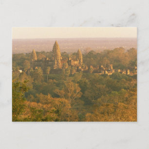 Azië, Cambodja, Siem Reap. Angkor Wat. Briefkaart