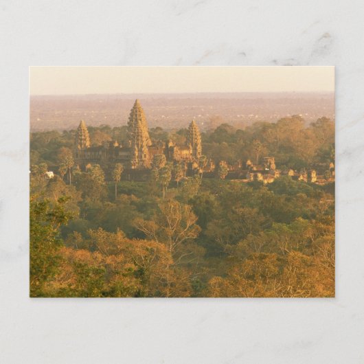 Azië, Cambodja, Siem Reap. Angkor Wat. Briefkaart (Voorkant)