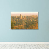 Azië, Cambodja, Siem Reap. Angkor Wat. Canvas Afdruk (Insitu (Houten vloer))