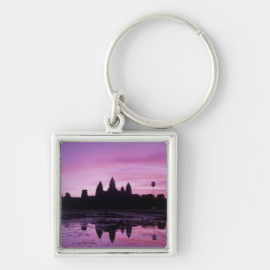 Azië, Cambodja, Siem Reap, Angkor Wat (gebouwd in  Sleutelhanger