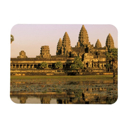 Azië, Cambodja, Siem Reap. Angkor Wat. Magneet (Horizontaal)