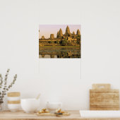 Azië, Cambodja, Siem Reap. Angkor Wat. Poster (Keuken)