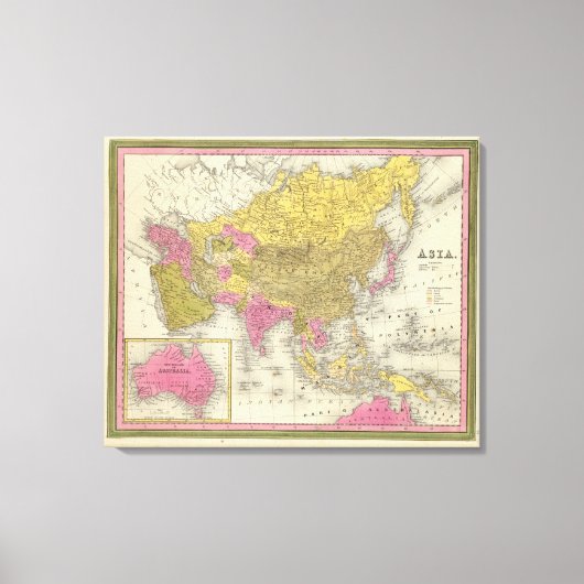 Azië Canvas Afdruk (Voorkant)