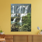 Azië, China, de provincie Yunnan, Qujing, Luoping Canvas Afdruk (Insitu (Woonkamer))