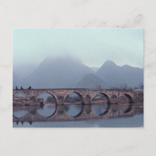 Azië, China, Guizhou, Anshuichang. Ancient Briefkaart (Voorkant)