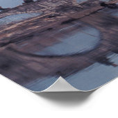 Azië, China, Guizhou, Anshuichang. Ancient Poster (Hoek)