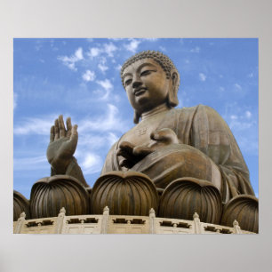Azië, China, Hong Kong, Lantau Island, Ngong Poster