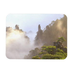 Azië, China, Huanshan. De Gele Berg in Magneet