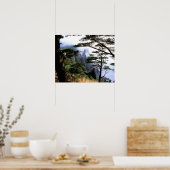 Azië, China, Huanshan. De gele berg Poster (Keuken)