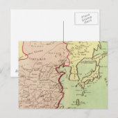 Azië, China, Japan Briefkaart (Voorkant / Achterkant)