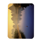 Azië, China, provincie Guangxi, Yangshuo. Lone Magneet (Verticaal)