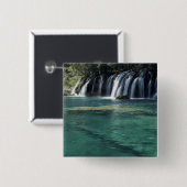 Azië, China, provincie Sichuan, Jiuzhaigou Vierkante Button 5,1 Cm (Voorkant /achterkant)