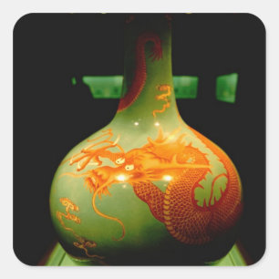 Azië, China, Shanghai, Shanghai Museum ook bekend Vierkante Sticker