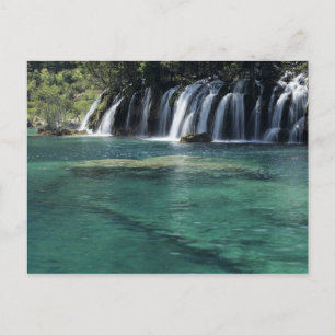 Azië, China, Sichuan Provincie, Jiuzhaigou Briefkaart