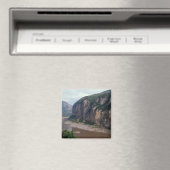 Azië, China, Yangtze-rivier, Drie Kloven. Magneet (Insitu (Vaatwasser))