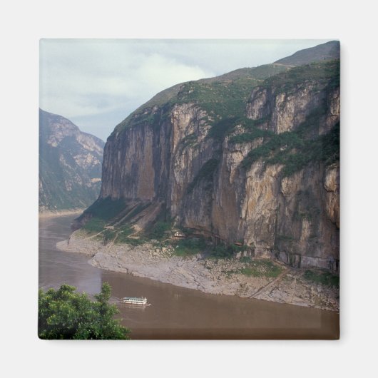 Azië, China, Yangtze-rivier, Drie Kloven. Magneet (Voorkant)
