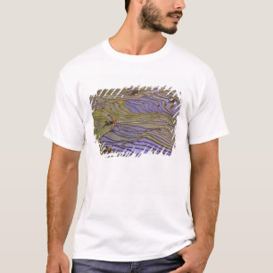 Azië, China, Yunnan Provincie, Yuanyang. Overstroo T-shirt