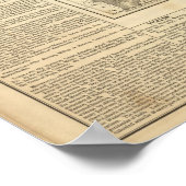 Azië en Rijk van Genghis Kahn Poster (Hoek)