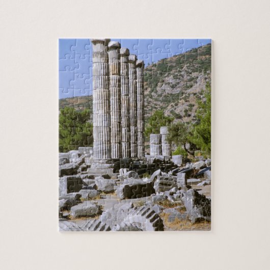 Azië, het Midden-Oosten, Turkije, Ephesus. Tempel  Legpuzzel (Verticaal)