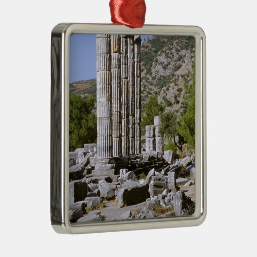 Azië, het Midden-Oosten, Turkije, Ephesus. Tempel  Metalen Ornament (Rechts)