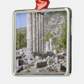 Azië, het Midden-Oosten, Turkije, Ephesus. Tempel  Metalen Ornament (Links)