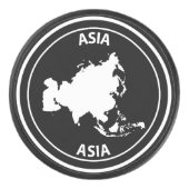 Azië Hockey Puck (Voorkant)